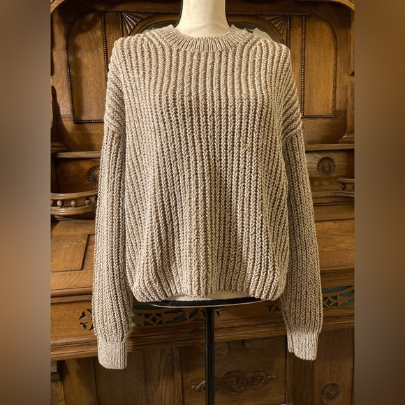 Banana Republic Sweaters - Banana republic 100% cotton chunky knit sweater fall winter small